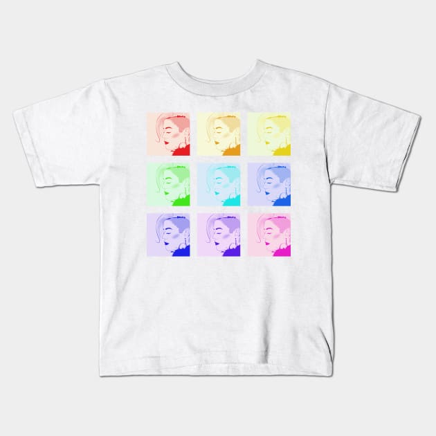 Rainbow Piece By Piece Kids T-Shirt by jefvr